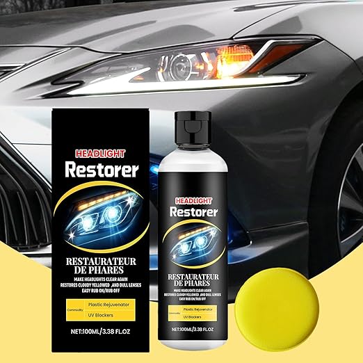 Aclarador Profesional de Lentes Automotrices