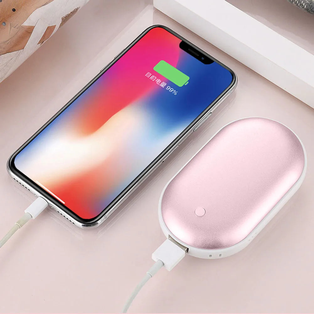 Calentador de Manos Recargable 2 x 1