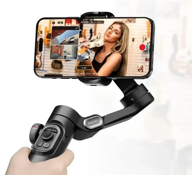 Estabilizador de 3 Ejes para Celulares –  Videos Profesionales sin Vibraciones