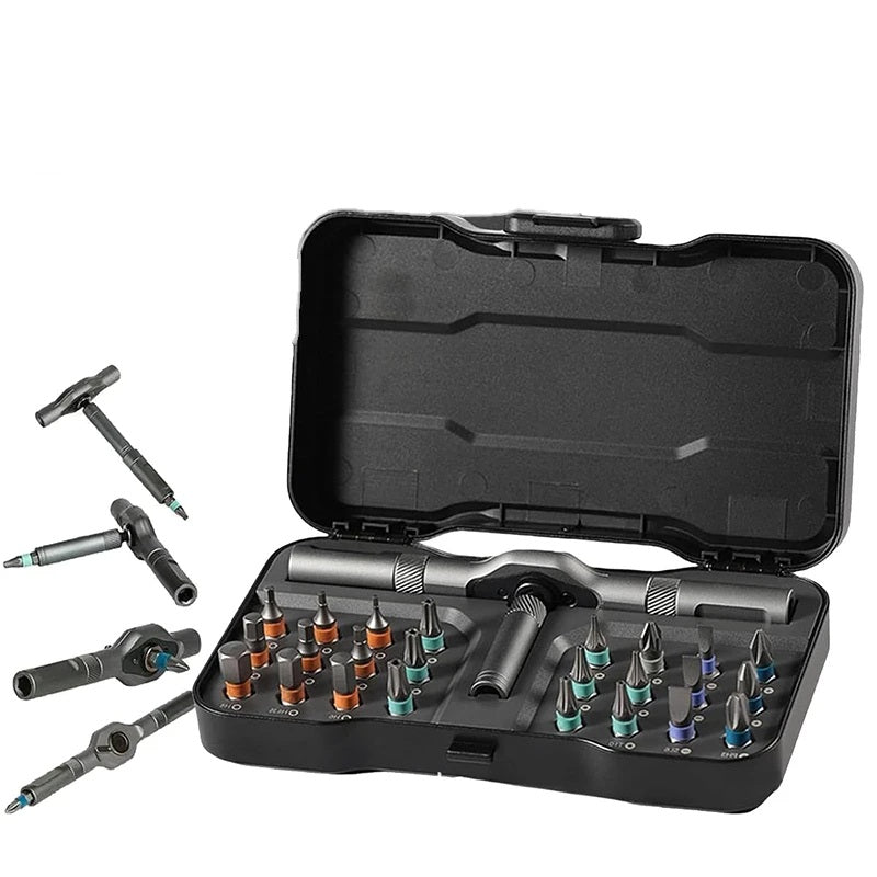 Kit Profesional de Destornilladores Magnéticos 24 en 1