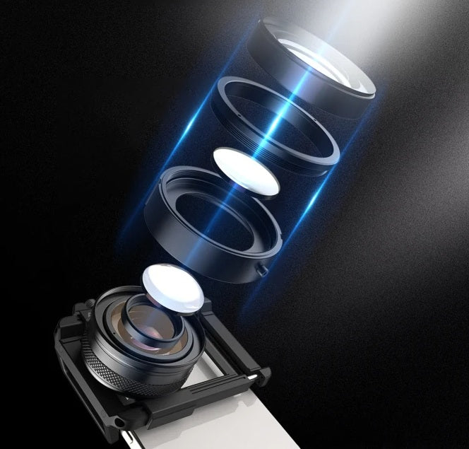 Lente Macro HD para Teléfonos Inteligentes