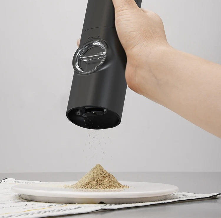 Molinillo Automático Recargable de Sal y Pimienta