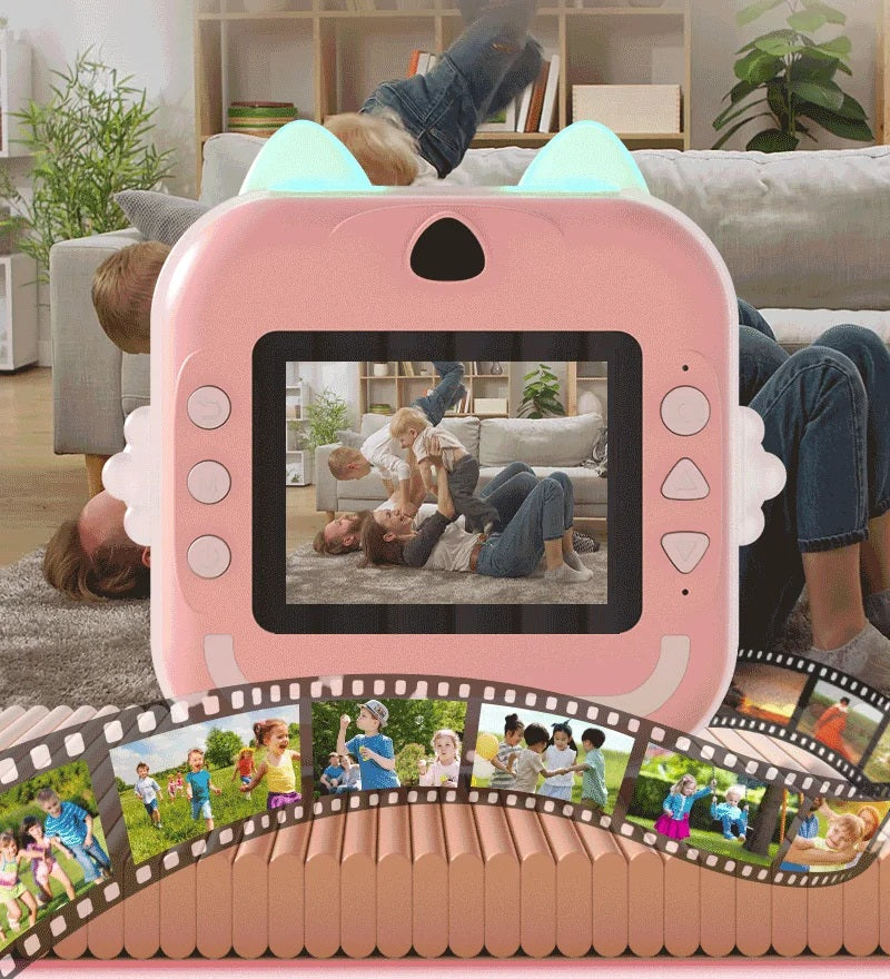 Mini Cámara Con Impresora