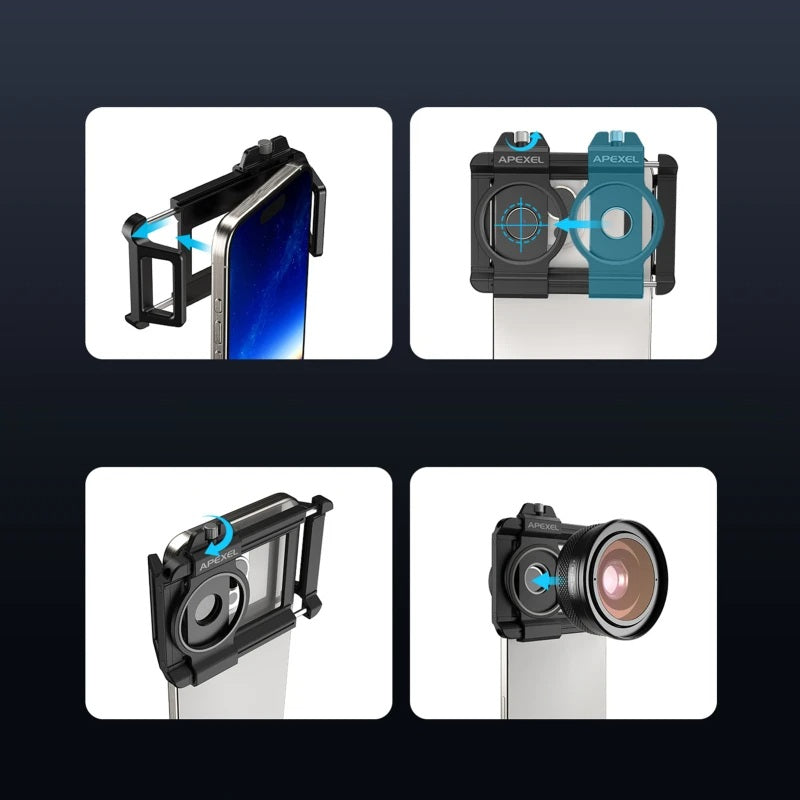 Lente Macro HD para Teléfonos Inteligentes