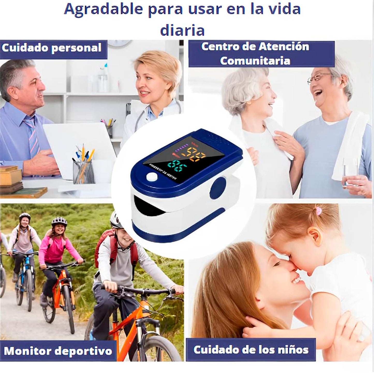 Pulsioxímetro Láser Profesional de Alta Precisión