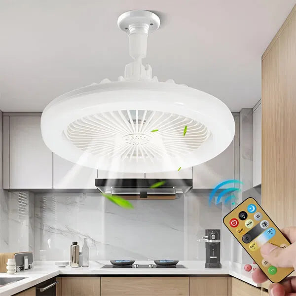Ventilador con Luz Led
