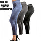 Leggins Efecto Jeans Moldeadores (Pack 3 Colores)