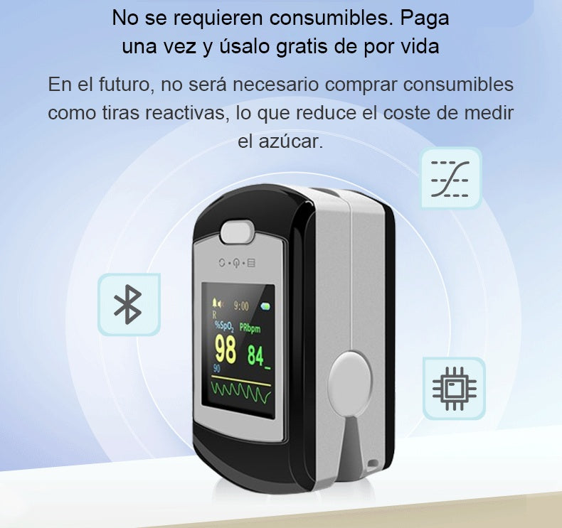 Medidor de Glucosa Indoloro